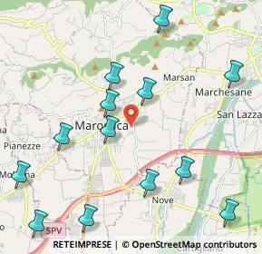 Mappa Via Levà, 36063 Marostica VI, Italia (2.45538)