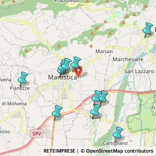 Mappa Via Levà, 36063 Marostica VI, Italia (2.14182)