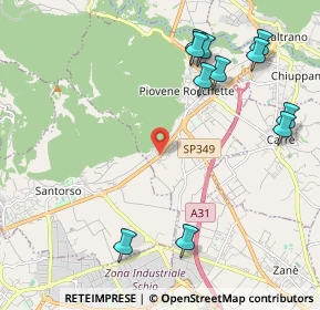 Mappa Via Monte Pasubio, 36013 Piovene Rocchette VI, Italia (2.52818)
