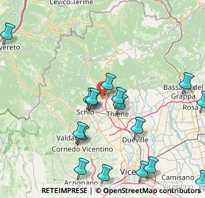 Mappa Via Monte Pasubio, 36013 Piovene Rocchette VI, Italia (18.41353)