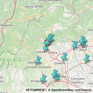 Mappa Via Monte Pasubio, 36013 Piovene Rocchette VI, Italia (17.35846)