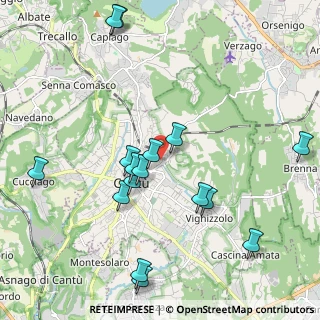 Mappa Via Orazio, 22063 Cantù CO, Italia (2.215)