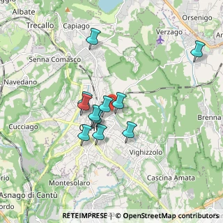 Mappa Via Orazio, 22063 Cantù CO, Italia (1.41727)