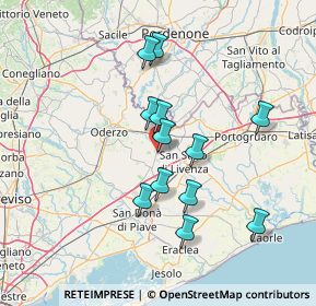 Mappa Via Friuli, 31045 Motta di Livenza TV, Italia (12.41333)