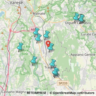 Mappa Via Monviso, 21040 Venegono Superiore VA, Italia (4.3375)