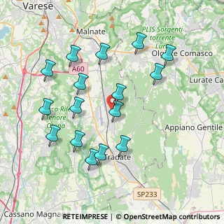 Mappa Via Monviso, 21040 Venegono Superiore VA, Italia (3.92063)