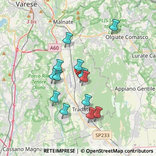 Mappa Via Monviso, 21040 Venegono Superiore VA, Italia (3.26154)