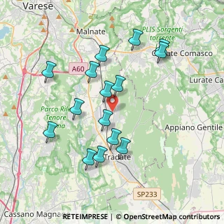 Mappa Via Monviso, 21040 Venegono Superiore VA, Italia (3.69267)