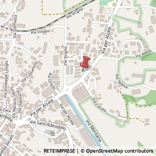 Mappa Via per Alzate, 31, 22063 Cantù, Como (Lombardia)