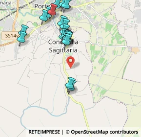 Mappa Via F. lli Cervi, 30023 Concordia Sagittaria VE, Italia (2.077)