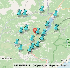 Mappa Unnamed Road, 25074 Lavenone BS, Italia (7.18647)