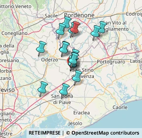 Mappa Via Dalmazia, 31045 Motta di Livenza TV, Italia (9.59824)