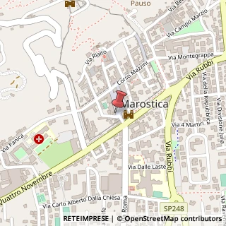 Mappa Piazza Castello, 7, 36063 Marostica, Vicenza (Veneto)