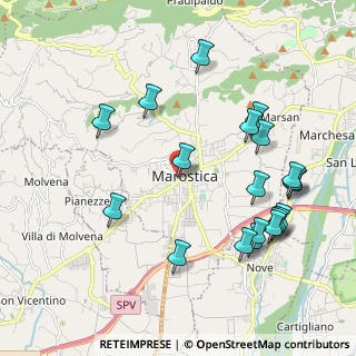 Mappa Via Vajenti, 36063 Marostica VI, Italia (2.246)