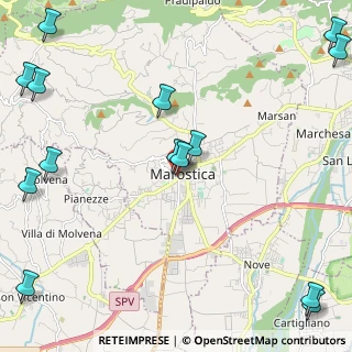 Mappa Via Vajenti, 36063 Marostica VI, Italia (3.23214)