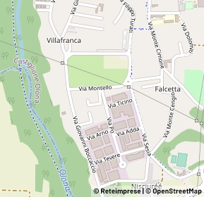 Mappa Via cadore, 21043 Castiglione Olona VA, Italia (0.14615)