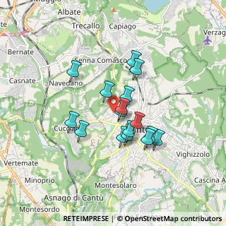 Mappa Via per Cucciago, 22063 Cantù CO, Italia (1.325)
