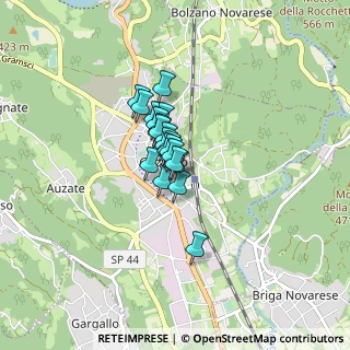 Mappa Via Vittorio Veneto, 28024 Gozzano NO, Italia (0.421)
