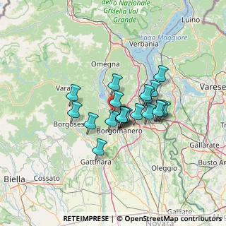 Mappa Via Vittorio Veneto, 28024 Gozzano NO, Italia (9.4)
