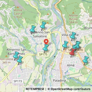 Mappa Via Carlo Alberto dalla Chiesa, 24031 Almenno San Salvatore BG, Italia (1.20333)