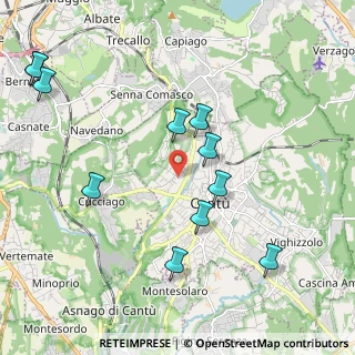 Mappa Via Ticino, 22063 Cantù CO, Italia (2.29364)