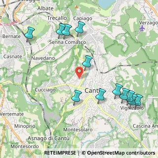 Mappa Via Ticino, 22063 Cantù CO, Italia (2.38083)