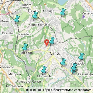 Mappa Via Ticino, 22063 Cantù CO, Italia (2.76)