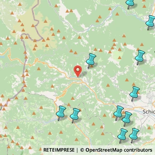 Mappa 36030 Valli del Pasubio VI, Italia (7.06667)