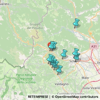 Mappa 36030 Valli del Pasubio VI, Italia (6.21818)