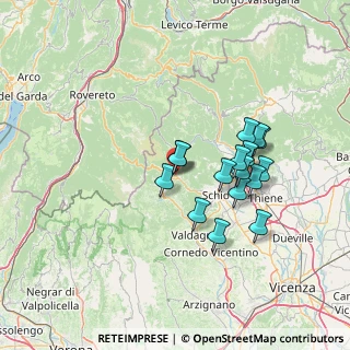 Mappa 36030 Valli del Pasubio VI, Italia (11.9175)