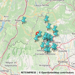 Mappa 36030 Valli del Pasubio VI, Italia (12.19278)