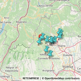 Mappa 36030 Valli del Pasubio VI, Italia (10.36)