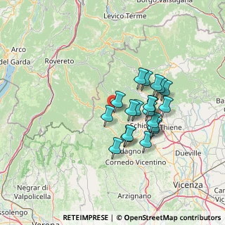 Mappa 36030 Valli del Pasubio VI, Italia (11.094)