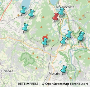Mappa Via Don O. Bolgeni, 24030 Carvico BG, Italia (4.49818)