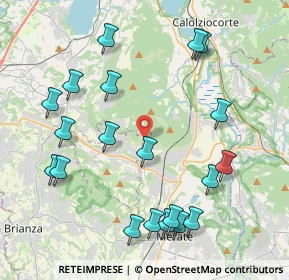 Mappa Via Don O. Bolgeni, 24030 Carvico BG, Italia (4.668)