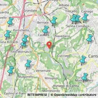 Mappa Via Campania, 22073 Fino Mornasco CO, Italia (3.07643)