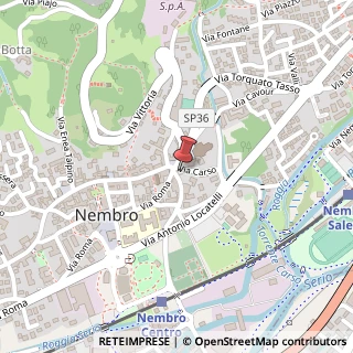 Mappa Via Guglielmo Marconi, 1, 24027 Nembro, Bergamo (Lombardia)
