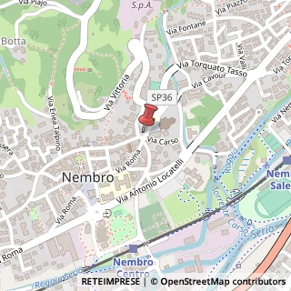 Mappa Piazza umberto i, 24027 Nembro, Bergamo (Lombardia)