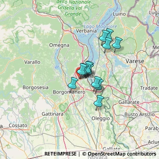 Mappa Via Vittorio Veneto, 28040 Oleggio Castello NO, Italia (9.14154)