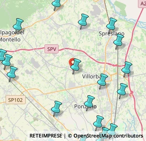 Mappa S.Andra' di, 31050 Povegliano TV, Italia (6.246)