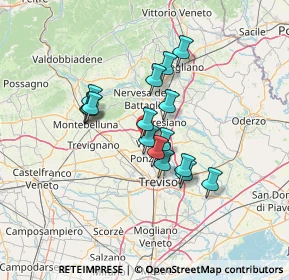 Mappa S.Andra' di, 31050 Povegliano TV, Italia (10.31875)