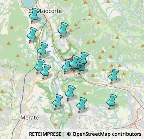 Mappa Via S. Caterina da Siena, 24034 Cisano Bergamasco BG, Italia (3.30375)