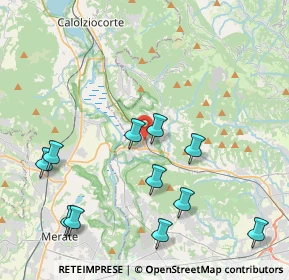 Mappa Via S. Caterina da Siena, 24034 Cisano Bergamasco BG, Italia (4.60364)