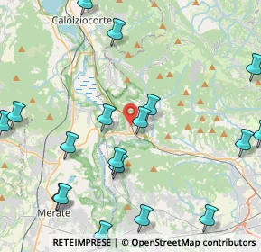 Mappa Via S. Caterina da Siena, 24034 Cisano Bergamasco BG, Italia (5.7225)