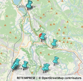 Mappa Via S. Caterina da Siena, 24034 Cisano Bergamasco BG, Italia (5.795)