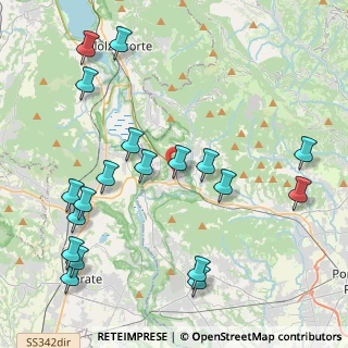 Mappa Via S. Caterina da Siena, 24034 Cisano Bergamasco BG, Italia (4.96579)