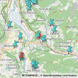 Mappa Via S. Caterina da Siena, 24034 Cisano Bergamasco BG, Italia (2.9375)