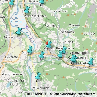 Mappa Via S. Caterina da Siena, 24034 Cisano Bergamasco BG, Italia (2.56615)