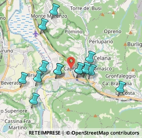 Mappa Via S. Caterina da Siena, 24034 Cisano Bergamasco BG, Italia (1.72143)