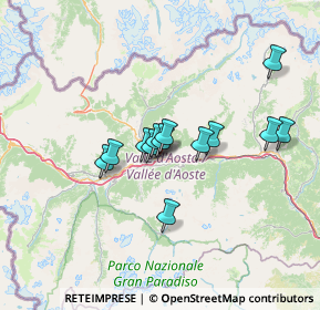 Mappa 11020 Saint-christophe AO, Italia (10.22615)